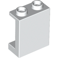 Lego panel, zeď 1x2x2 , bílá (4585458)